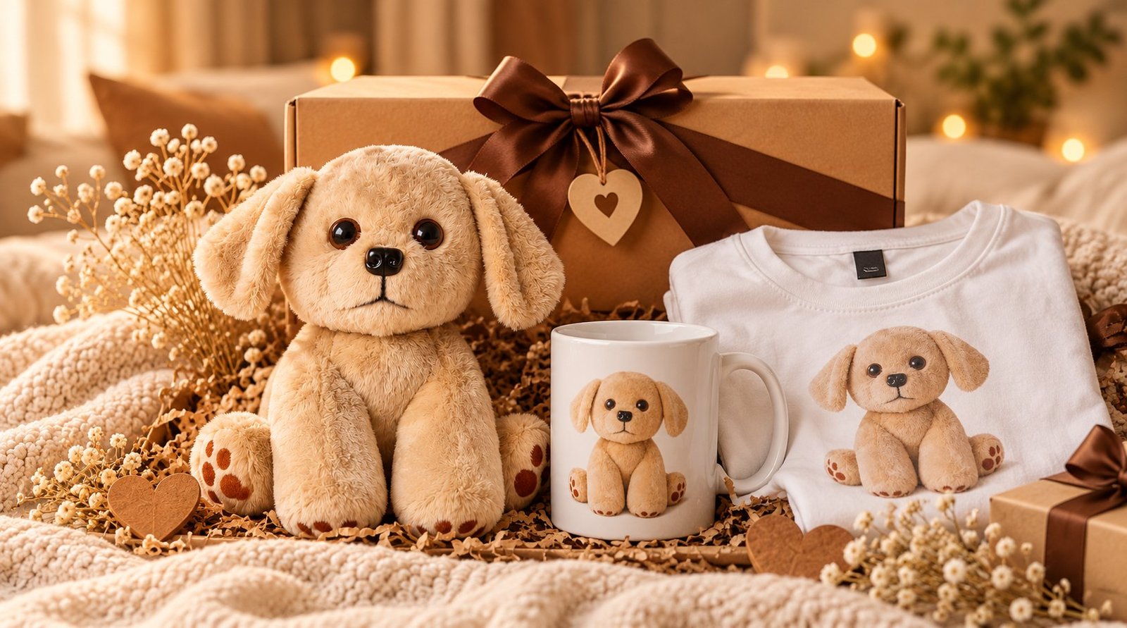 Cookie poklon set s plišancem, majicom i šalicom